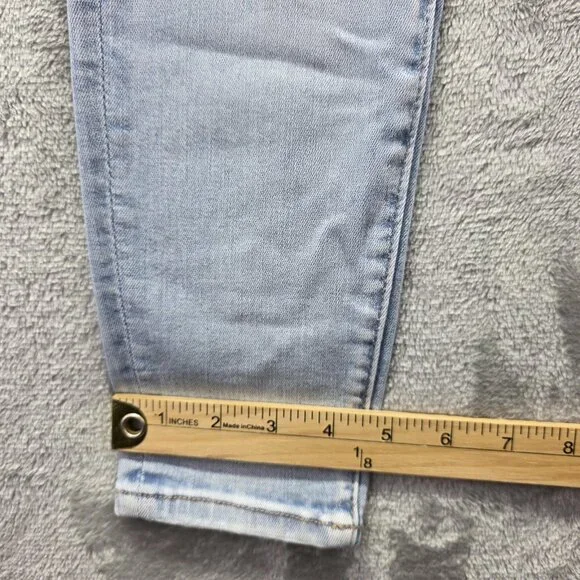 American Eagle Jeans Womens 6 28W Light Wash Hi-Rise Jegging Next Level Stretch - Picture 11 of 11